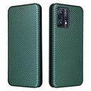 OnePlus Nord CE 2 Lite 5G Flip Cover - Karbonfiber - Grøn
