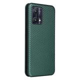 OnePlus Nord CE 2 Lite 5G Flip Cover - Karbonfiber - Grøn