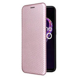OnePlus Nord CE 2 Lite 5G Flip Cover - Karbonfiber - Rødguld