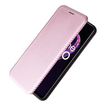 OnePlus Nord CE 2 Lite 5G Flip Cover - Karbonfiber - Rødguld