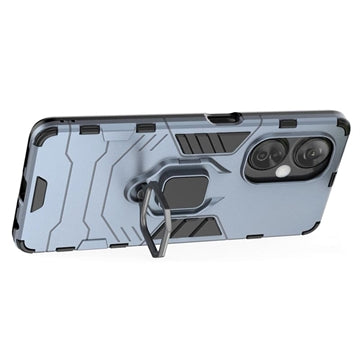OnePlus Nord CE 3 Lite/N30 Hybrid Cover med Ring Holder - Blå