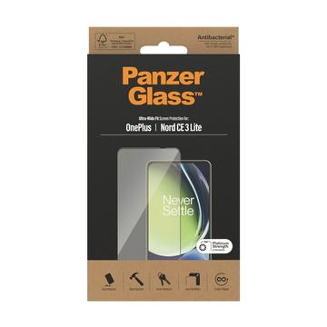 OnePlus Nord CE 3 Lite/N30 PanzerGlass Ultra-Wide Fit Hærdet Glas - Sort Kant