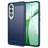 OnePlus Nord CE4 Børstet TPU Cover - Karbonfiber - Blå