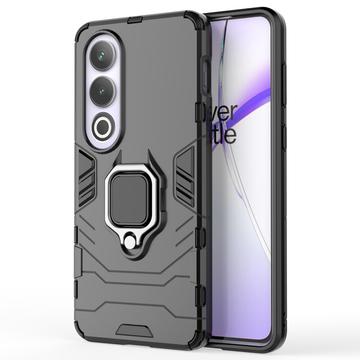 OnePlus Nord CE4/Ace 3V Hybrid Cover med Ring Holder - Sort