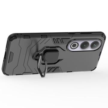 OnePlus Nord CE4/Ace 3V Hybrid Cover med Ring Holder - Sort