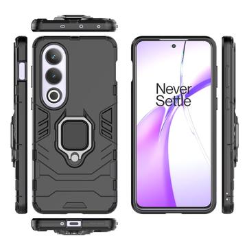 OnePlus Nord CE4/Ace 3V Hybrid Cover med Ring Holder - Sort