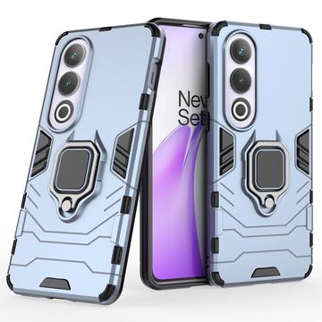 OnePlus Nord CE4/Ace 3V Hybrid Cover med Ring Holder - Blå