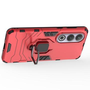 OnePlus Nord CE4/Ace 3V Hybrid Cover med Ring Holder - Rød