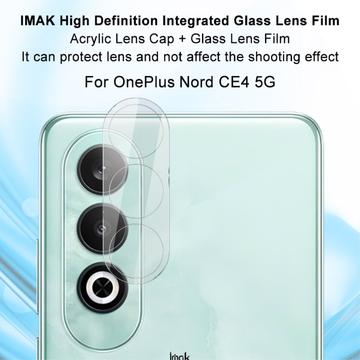 OnePlus Nord CE4 Imak 2-i-1 HD Kamera Linse Hærdet Glas