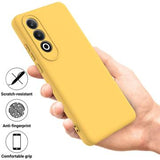 OnePlus Nord CE4/Ace 3V Liquid Silikone Cover med Strop - Gul