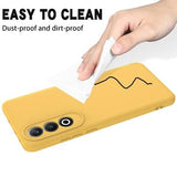 OnePlus Nord CE4/Ace 3V Liquid Silikone Cover med Strop - Gul