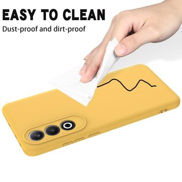 OnePlus Nord CE4/Ace 3V Liquid Silikone Cover med Strop - Gul