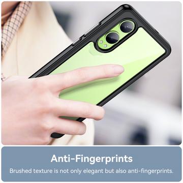OnePlus Nord CE4 Lite/Oppo K12x Anti-Shock Hybrid Cover - Sort