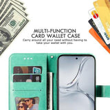 OnePlus Nord CE4 Lite/Oppo K12x Mandala Series Etui med Pung - Grøn