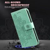OnePlus Nord CE4 Lite/Oppo K12x Mandala Series Etui med Pung - Grøn