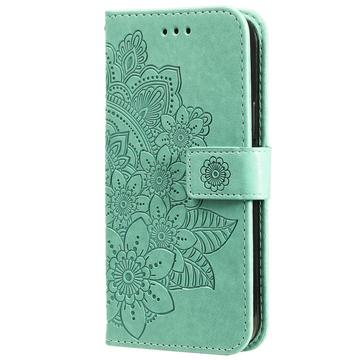 OnePlus Nord CE4 Lite/Oppo K12x Mandala Series Etui med Pung - Grøn
