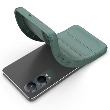 OnePlus Nord CE4 Lite/Oppo K12x Rugged TPU Cover - Grøn