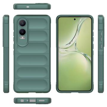 OnePlus Nord CE4 Lite/Oppo K12x Rugged TPU Cover - Grøn