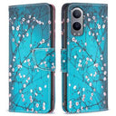 OnePlus Nord CE4 Lite Wonder Series Pung - Hvid Blomster