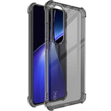 OnePlus Nord CE4/Oppo K12x Imak Faldsikkert TPU Cover - Gennemsigtig Sort