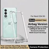 OnePlus Nord CE4/Oppo K12x Imak Faldsikkert TPU Cover - Gennemsigtig