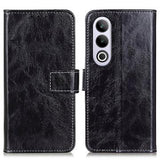 OnePlus Nord CE4/Oppo K12 Pung med Magnetisk Lukning - sort