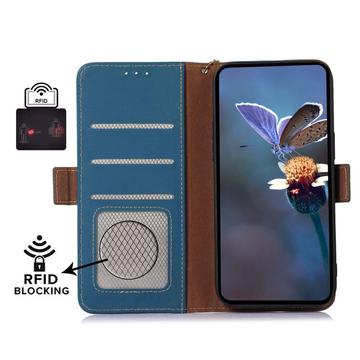 OnePlus Nord CE4 Læderpung med RFID - Blå