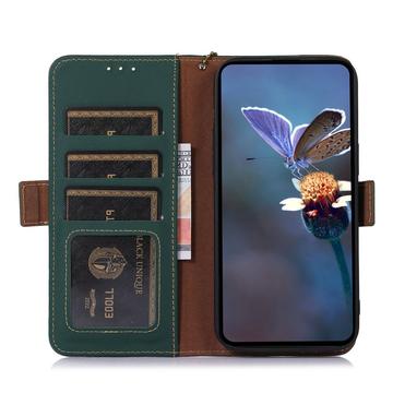 OnePlus Nord CE4 Læderpung med RFID - Grøn