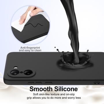 OnePlus Nord CE5 Liquid Silikone Cover - MagSafe Kompatibel - Sort