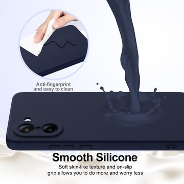 OnePlus Nord CE5 Liquid Silikone Cover - MagSafe Kompatibel - Mørkeblå