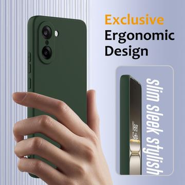 OnePlus Nord CE5 Liquid Silikone Cover - MagSafe Kompatibel - Mørkegrøn