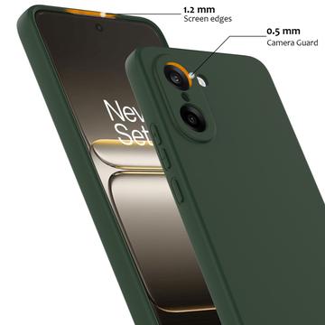 OnePlus Nord CE5 Liquid Silikone Cover - MagSafe Kompatibel - Mørkegrøn