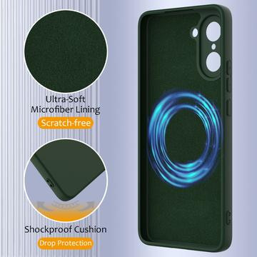 OnePlus Nord CE5 Liquid Silikone Cover - MagSafe Kompatibel - Mørkegrøn