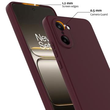 OnePlus Nord CE5 Liquid Silikone Cover - MagSafe Kompatibel - Vinrød