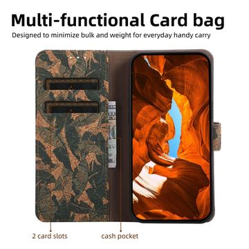 OnePlus Nord CE6 Lite Bohemisk Pung-etui - Efterårsblade