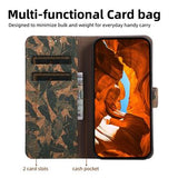 OnePlus Nord CE6 Lite Bohemisk Pung-etui - Efterårsblade