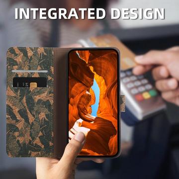 OnePlus Nord CE6 Lite Bohemisk Pung-etui - Efterårsblade