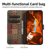 OnePlus Nord CE6 Lite Bohemisk Pung-etui - kronblade