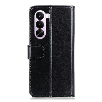 OnePlus Nord CE6 Lite Pung Etui med Stativ - sort