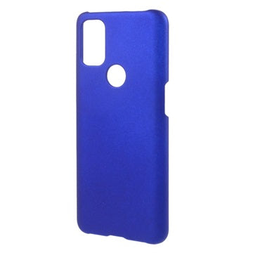 OnePlus Nord N10 5G Gummibelagt Plastik Cover - Blå