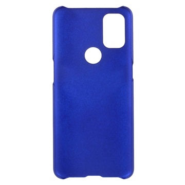 OnePlus Nord N10 5G Gummibelagt Plastik Cover - Blå