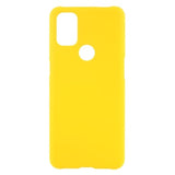 OnePlus Nord N10 5G Gummibelagt Plastik Cover - Gul