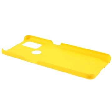 OnePlus Nord N10 5G Gummibelagt Plastik Cover - Gul