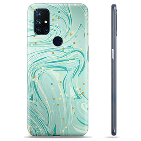 OnePlus Nord N10 5G TPU Cover - Grøn Mynte