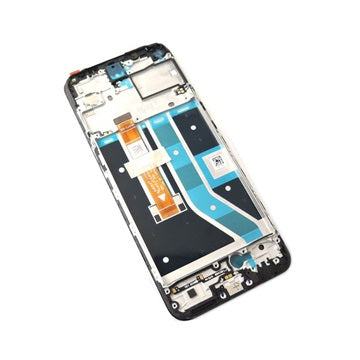 OnePlus Nord N100 Skærm & Frontcover - Sort