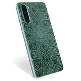 OnePlus Nord TPU Cover - Grøn Mandala