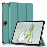 OnePlus Pad Go/Oppo Pad Air2 Tri-Fold Series Smart Folio Cover - Sortgrøn