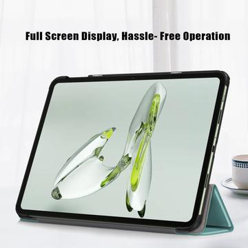 OnePlus Pad Go/Oppo Pad Air2 Tri-Fold Series Smart Folio Cover - Sortgrøn