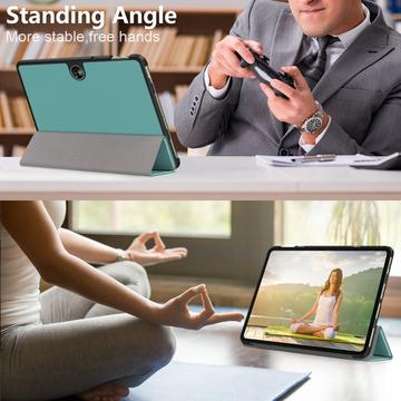 OnePlus Pad Go/Oppo Pad Air2 Tri-Fold Series Smart Folio Cover - Sortgrøn