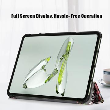 OnePlus Pad Go/Oppo Pad Air2 Tri-Fold Series Smart Folio Cover - Graffiti